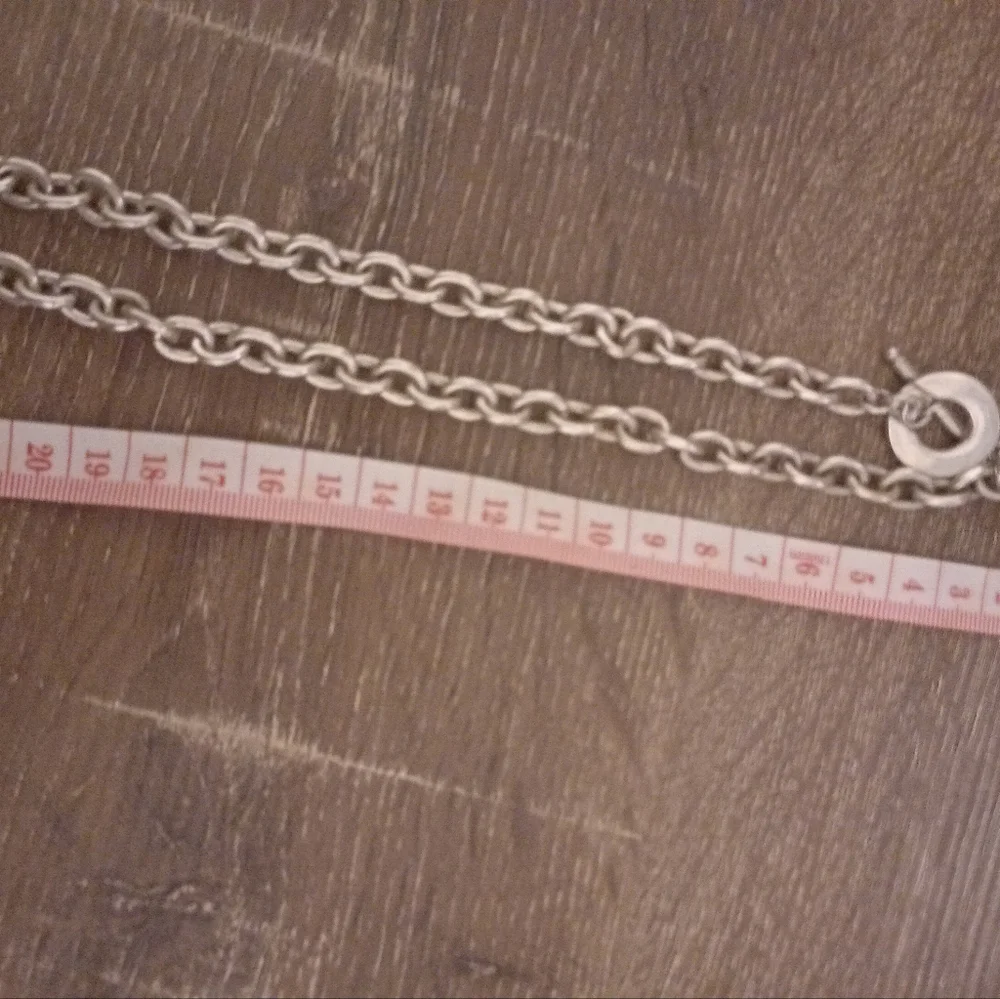 Tiffany and co Vintage sterling silver heart toggle necklace - Picture 6 of 8